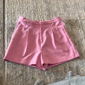 Love Tree Women's High Waist Shorts in Pink